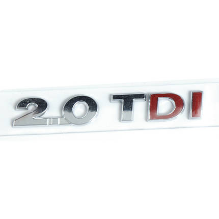 Емблема - напис "2.0 TDI" Passat 2015-2019 скотч 3G0853675A 2ZZ, фото 2