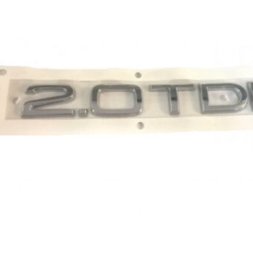 Емблема - напис "2.0 TDI" Audi Q2/Q3 2012> скотч 156х22мм 8E0853743E2ZZ