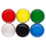 Фарби для малювання ZiBi SMART Line Гуаш 6 кольорів по 10 мл (ZB.6650), фото 3