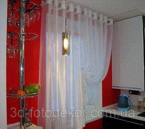гардини на люверсах тюль на люверсах