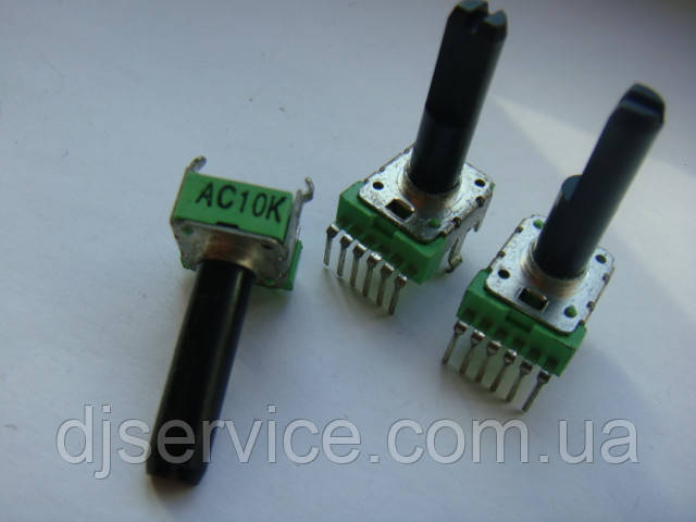 Потенціометр ALPHA AC103k (10k) 23mm для пультів, фото 1