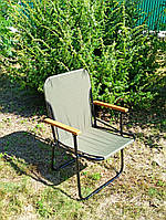 Складні крісла для відпочинку на природі "Патріот - хакі" стілець крісло для риболовлі купити