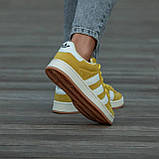 Жіночі кросівки Adidas Campus Yellow, фото 2