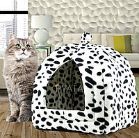 Дом лежак для кота, Домик для собак (40х35х35 см), Домики для кошек, Домик лежанка для собаки, ALX