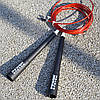 Скакалка швидкісна Power System PS-4033 Crossfit Jump Rope Red (2,8m.), фото 4