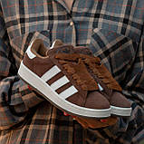 Жіночі кросівки Adidas Campus Brown, фото 2