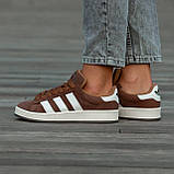 Жіночі кросівки Adidas Campus Brown, фото 5