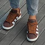 Жіночі кросівки Adidas Campus Brown, фото 7