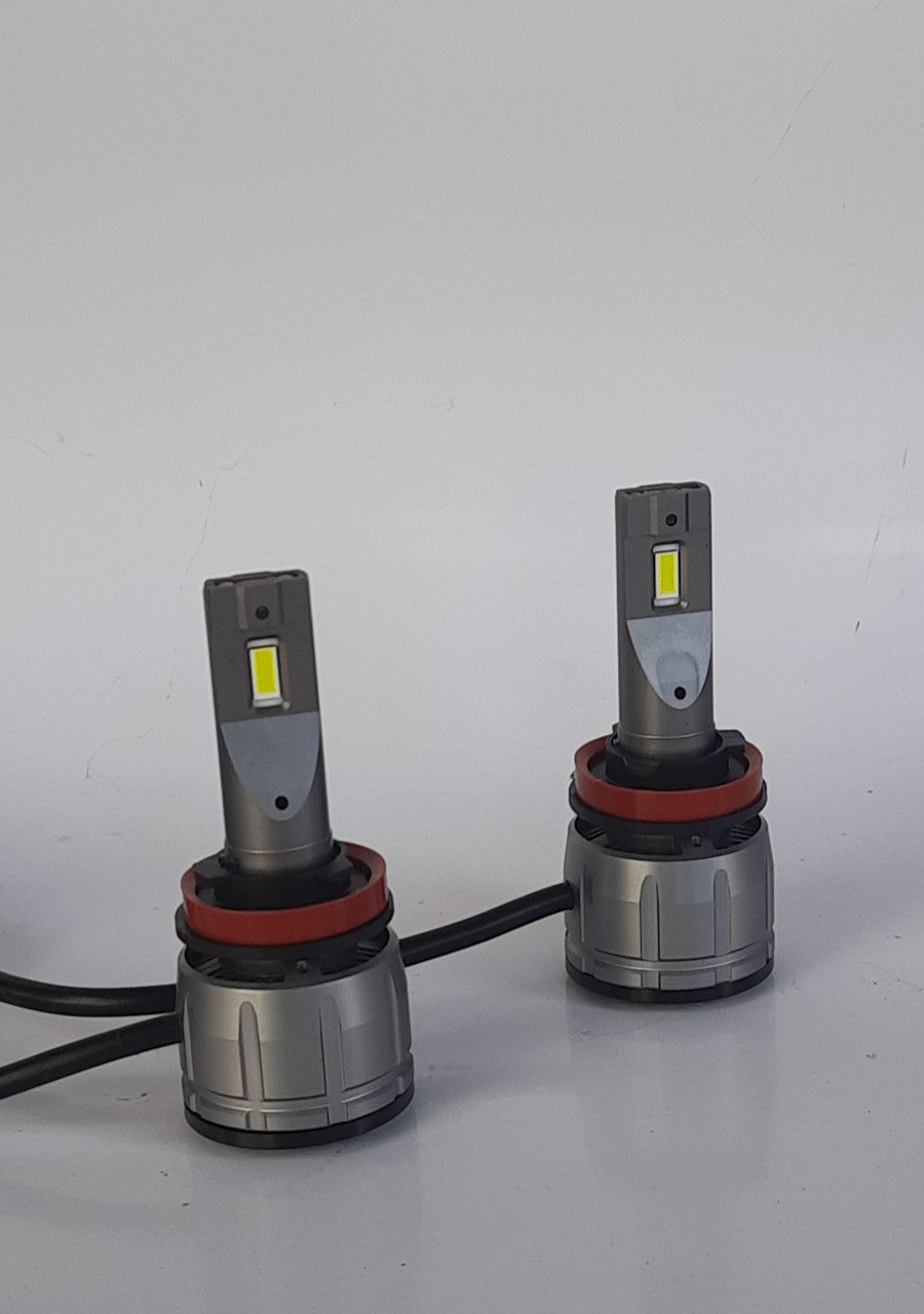 КОМПЛЕКТ лампи в фару LED type H11 14000 Lm 60 W (H8, H9) 6000 к canbus з обманкою
гарантія 1 рік, фото 1
