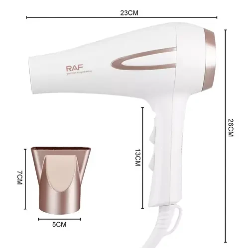 Фен для сушки и укладки волос RAF Фены для волос профессиональные Профессиональный мощный хороший фен hjk - фото 3 - id-p1976908880