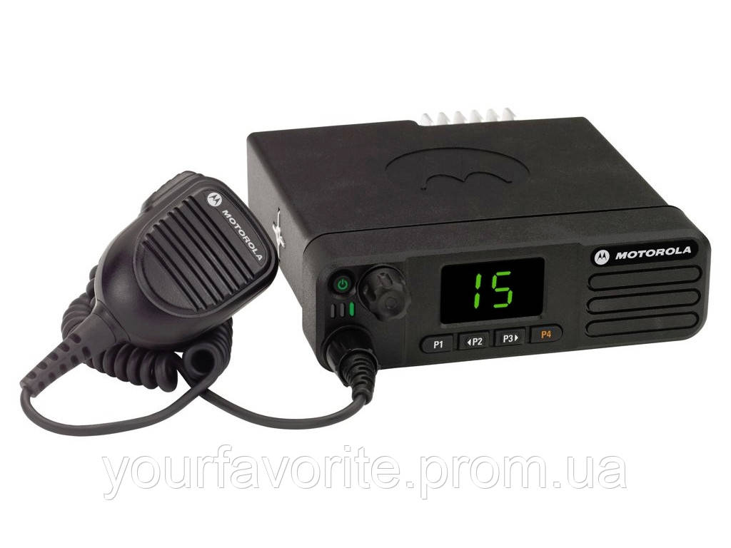 Радіостанція цифрова автомобільна Motorola DM 4400e VHF HP 45-50W Радіостанції автомобільні рації Моторола NATO 1488