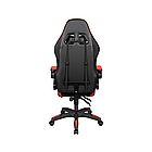 Крісло геймерське Kruger&Matz GX-150 з підставкою для ніг Red/Black, фото 6