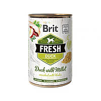 Корм для собак Brit Fresh Duck with Millet 400 г, з качкою та пшоном