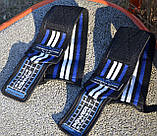 Бинти для зап'ясть (кистьові бинти) Power System PS-3500 Wrist Wraps  Blue/Black  (пара), фото 10