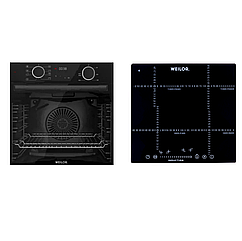 Духова шафа електрична WEILOR FDO6F8BK та Поверхня індукційна