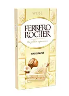 ШОКОЛАД FERRERO ROCHER HASELNUSS Weiss 90 G