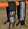 Бинти для зап'ясть (кистьові бинти) Power System PS-3500 Wrist Wraps Grey/Black  (пара), фото 7