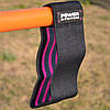 Тканева гумка для фітнесу та спорту Power System PS-4091 Booty Band LVL 1 Black/Pink (d_64 см. 18-23кг.), фото 6