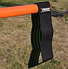 Тканева гумка для фітнесу та спорту Power System PS-4092 Booty Band LVL 2 Black/Green (d_80 см. 12-16кг.), фото 9