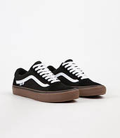 Мужские Кроссовки Vans Old Skool Pro Black White Gum