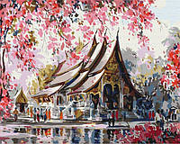 Картины по номерам "Тайский храм" 40х50 BS3259