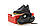 Чоловічі високі кросівки Nike Air Force Hight Black Grey Red (Високі кросівки Найк Аір Форс чорного кольору) 43, фото 4