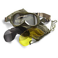 Тактические очки (маска) со съемными линзами VCT