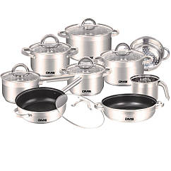 Набір посуду з неіржавкої сталі DMS TSE2015