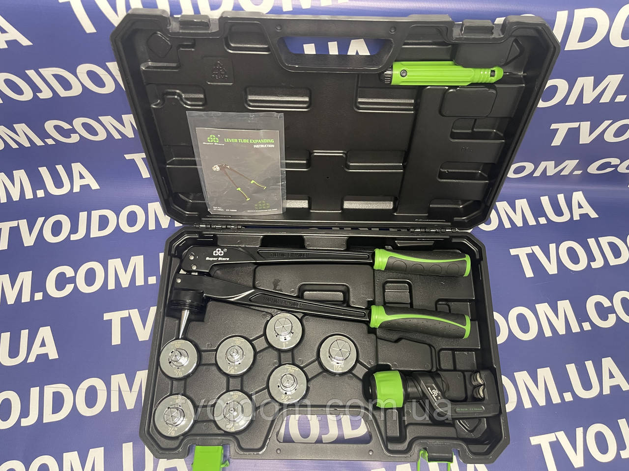 Труборозширювач ST-100А (цангові кліщі) Діаметр труби: 3/8, 1/2, 5/8, 3/4, 7/8, 1-1/8