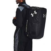 Рюкзак-сумка спортивный Under Armour Contain Duo MD Backpack Duffle 50 л чёрный (1361226-001)