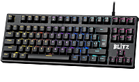 Проводная клавиатура Defender Blitz GK-240L EN Rainbow RGB-подсветка и поставка VCT