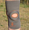 Наколінник MadMax MFA-297 Knee Support with Patella Stabilizer Dark Grey/Orange XL, фото 6