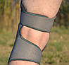 Наколінник MadMax MFA-295 Zahoprene Universal Knee Support Dark Grey/Green (1шт.), фото 10