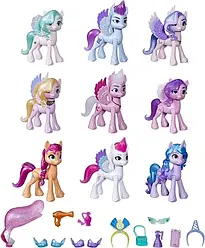 Набір з 9 Фігурок Моя Маленька Поні My Little Pony 9 Ponies Royal Gala Collection Hasbro 854462