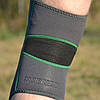 Наколінник MadMax MFA-294 Zahoprene Knee Support Dark Grey/Green (1шт.) L, фото 11