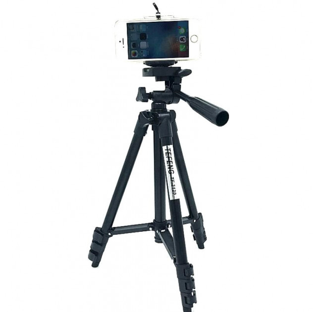 Тринога для камери Tripod, Портативний штатив для телефону і фотоапарата Стійка відеокамери LB-65, фото 1