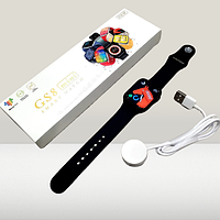 Умные часы с беспроводной зарядкой Smart Watch GS 8 Mini 8 series 41 мм Часы с экраном FULL HD