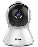 IP-камера автоматического слежения SriHome SH025 1080P AI Белый EU Plug VCT