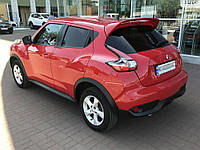 Спойлер на багажник Nissan Juke 2011-2019 / козырек на ляду Ниссан Жук (стеклопластик, под покраску)