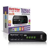 Цифровой эфирный ресивер T2 World Vision T625D2