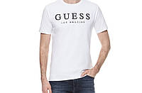 Мужская футболка Guess Los Angeles Гесс белая