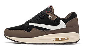 Чоловічі кросівки Nike Air Max 1 x Travis Scott White Khaki