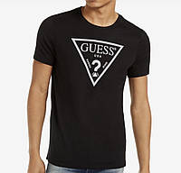 Мужская футболка Guess черная Гесс