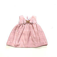Розовое платье для девочки Mayoral 62 см