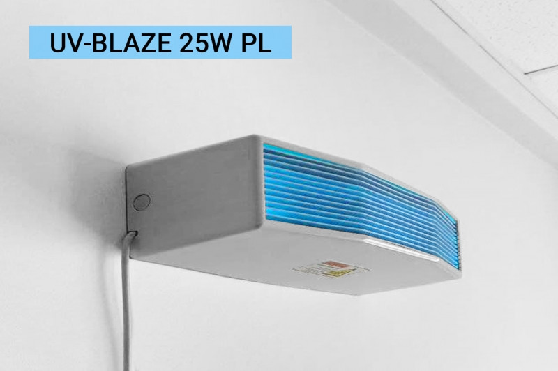 Бактерицидный облучатель экранированный UV-BLAZE 25W PH (PL) с лампами PHILIPS - фото 2 - id-p1976976066