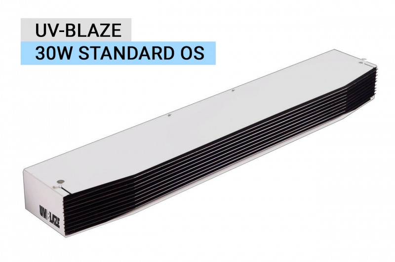 Бактерицидный облучатель экранированный UV-BLAZE 30 W STANDARD OSRAM с лампами OSRAM - фото 2 - id-p1976976070