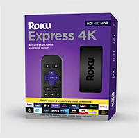 Медиаплеер-смарт приставка Roku Express 4K