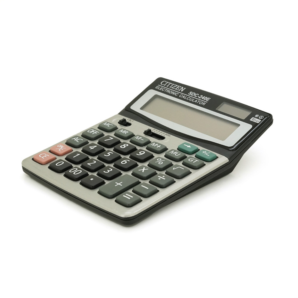 Калькулятор Офисный CITIZEN SDC-240E, 31 Кнопка, Размеры 165*135*32мм ...