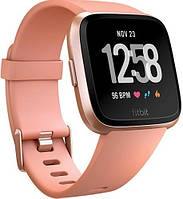 Смарт часы Fitbit Versa Fitness Watch Small/Large Peach/Rose Gold Aluminum Умные часы Fitbit Versa