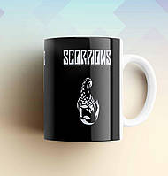 Чашка Scorpions "Лого" | Кружка Скорпионс